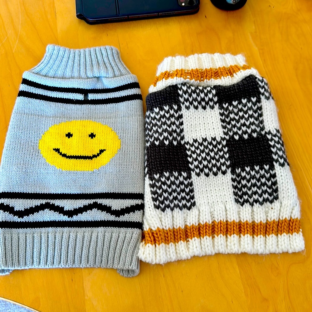 Adorable Pet Sweaters